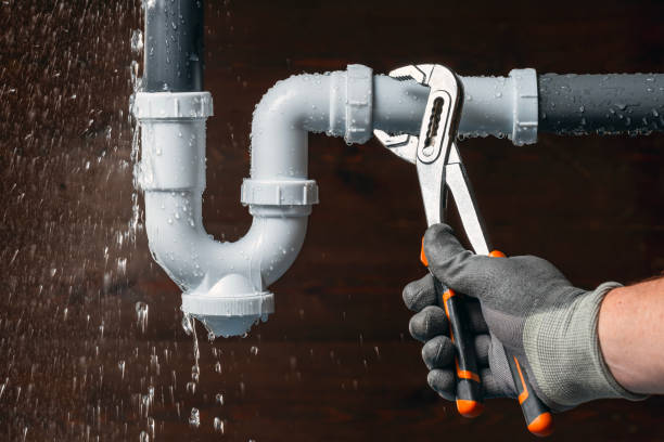 Professional Leak Detection technician working in Arenzville, IL